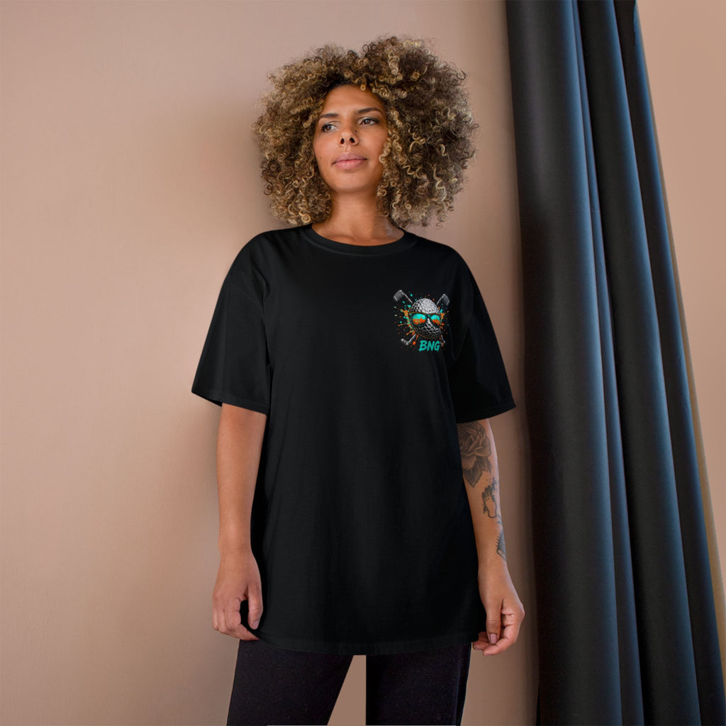 Champion buck naked Golf T-Shirt