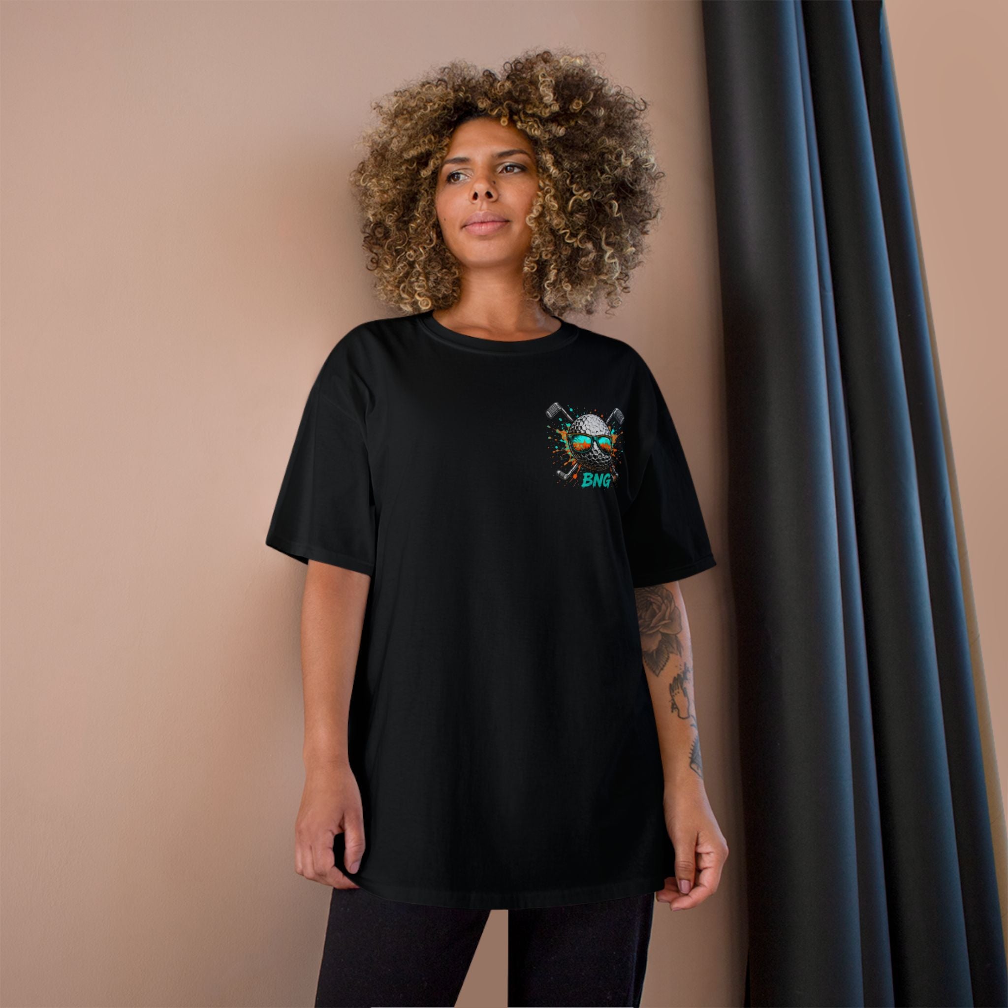 Champion buck naked Golf T-Shirt