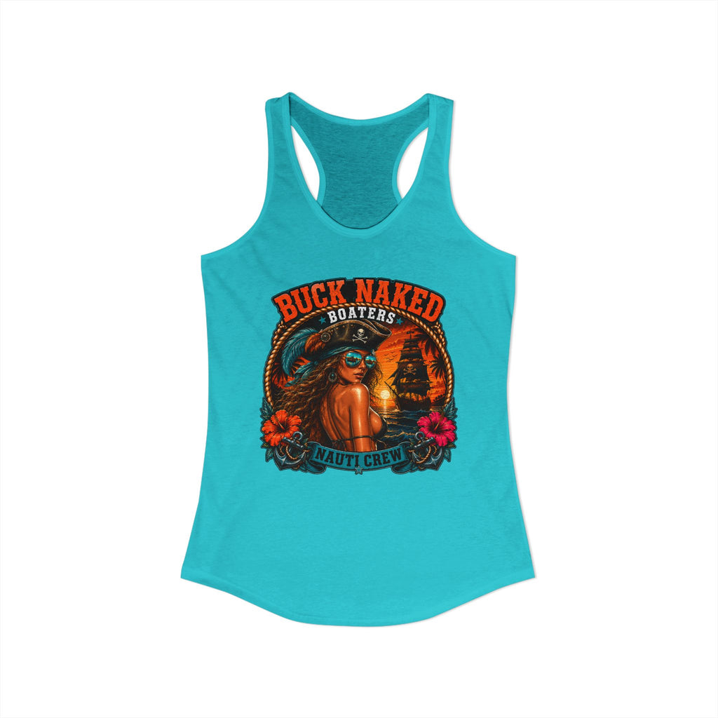 Women's pirate nauti crew Racerback Tank
