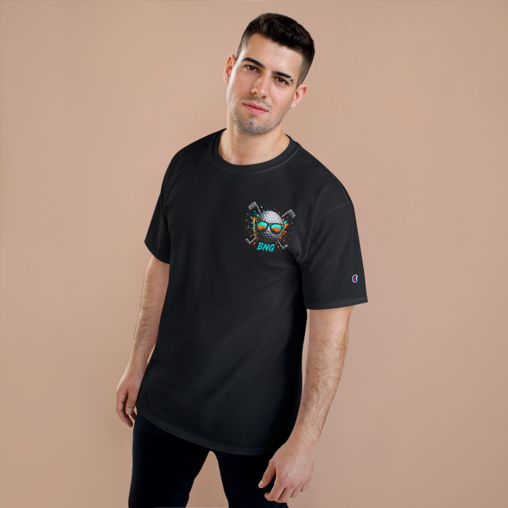 Champion buck naked Golf T-Shirt