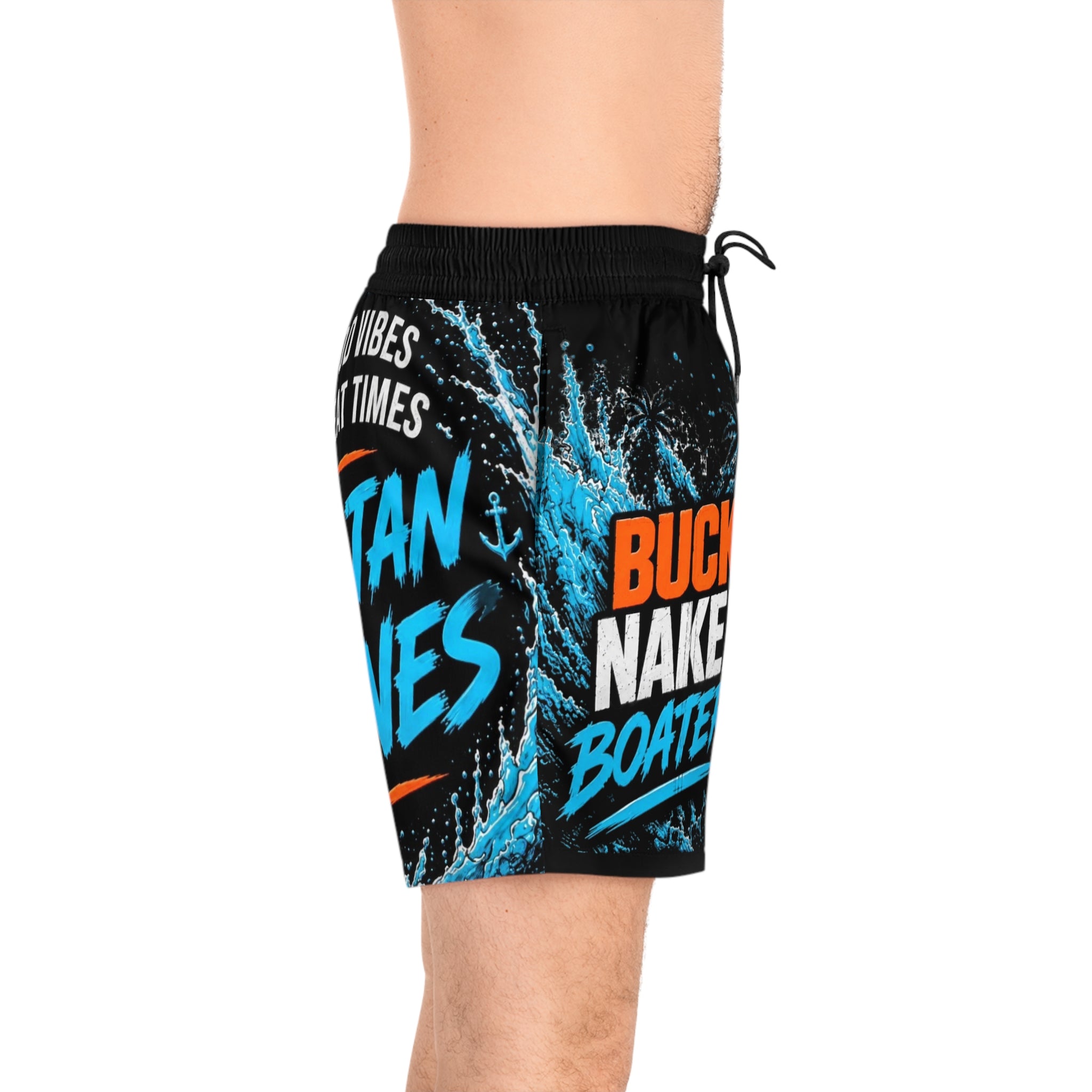 Men's Mid-Length Swim Shorts (AOP)