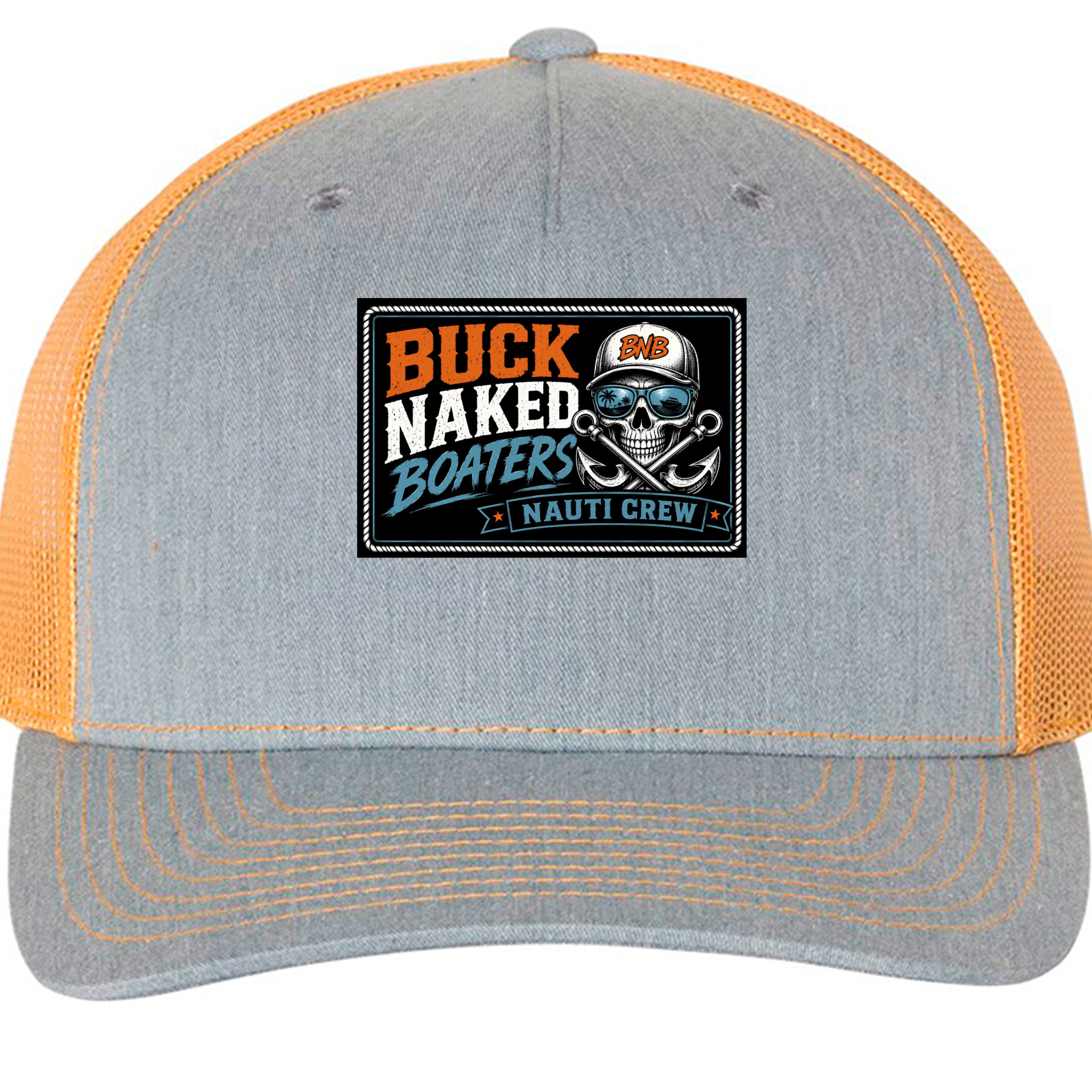 Heather Grey/ Amber Gold - 112FP - FRONT